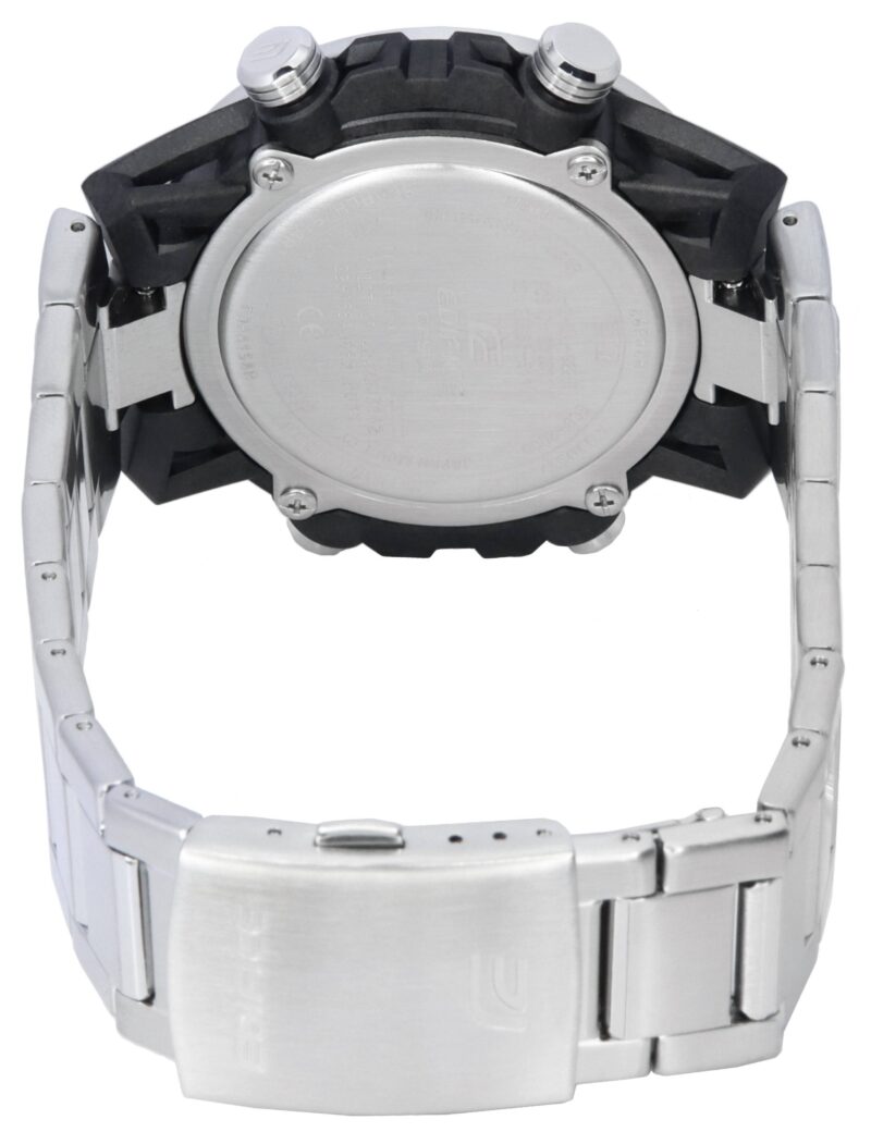 Casio Edifice Sospensione Mobile Link Black Dial Solar ECB-2000D-1A ECB2000D-1 100M Men's Watch