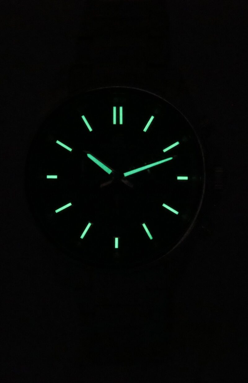 Casio Edifice Standard Chronograph Stainless Steel Black Dial Quartz EFV-650D-1A 100M Men's Watch