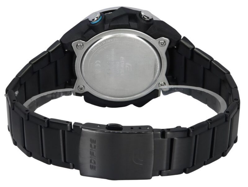 Casio Edifice Windflow Analog Digital Smartphone Link Black Dial Solar ECB-2200DD-1A 100M Men's Watch