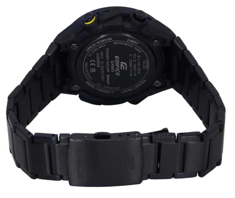 Casio Edifice Windflow Analog Digital Smartphone Link Black Dial Tough Solar ECB-2200RC-1A9 100M Men's Watch