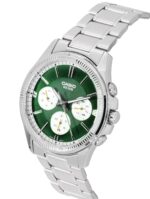 Casio Enticer Analog Stainless Steel Green Dial Quartz MTP-1375D-3 Men's Watch