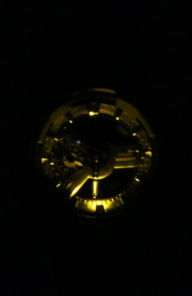 Casio G-Shock Analog Digital Bio-Based Resin Blue Dial Quartz GA-110AS-2A 200M Men's Watch