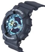 Casio G-Shock Analog Digital Bio-Based Resin Blue Dial Quartz GA-110AS-2A 200M Men's Watch