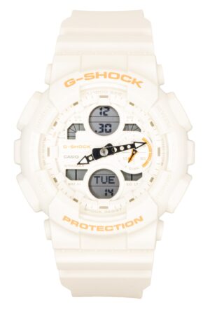 Casio G-Shock Analog Digital Bio-Based Resin Cream Dial Quartz GMA-S140-7A 200M Women's Watch