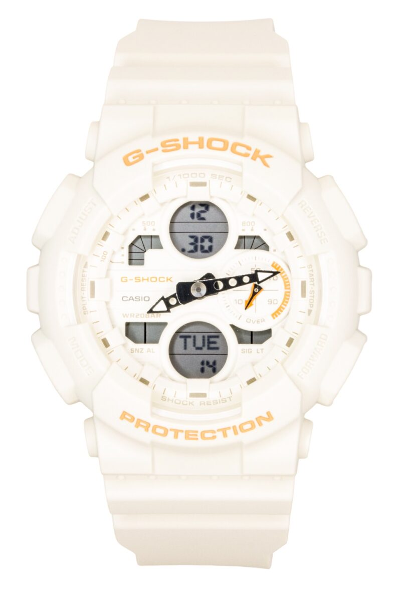 Casio G-Shock Analog Digital Bio-Based Resin Cream Dial Quartz GMA-S140-7A 200M Women's Watch