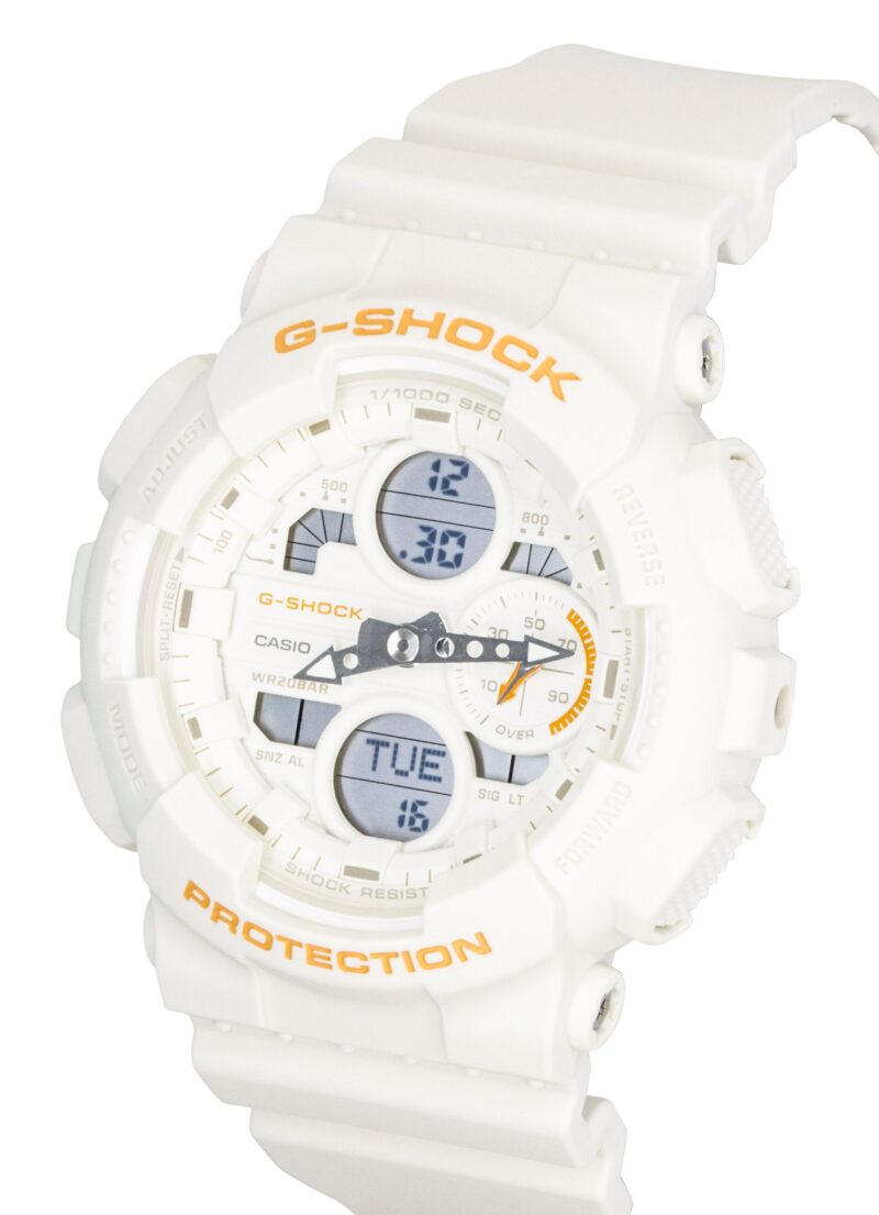 Casio G-Shock Analog Digital Bio-Based Resin Cream Dial Quartz GMA-S140-7A 200M Women's Watch
