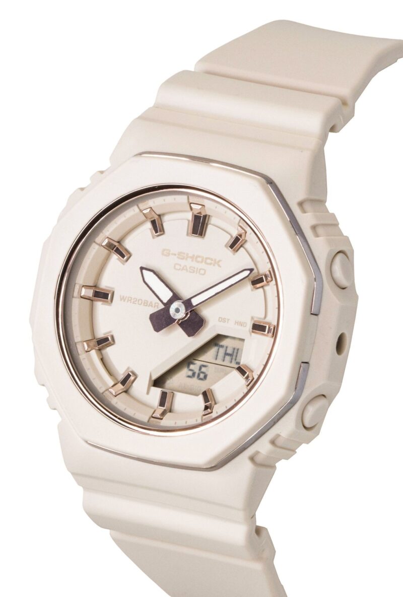 Casio G-Shock Analog Digital Bio-Based Resin Strap Beige Dial Quartz GMA-P2110-4A 200M Women's Watch