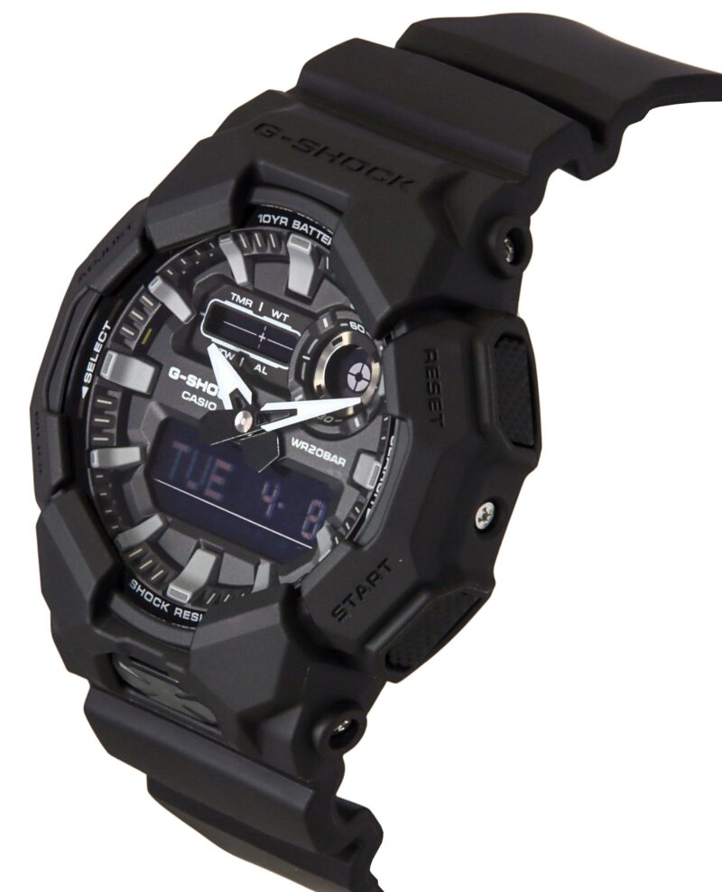 Casio G-Shock Analog Digital Bio-Based Resin Strap Black Dial Quartz GA-010-1A1 200M Men's Watch