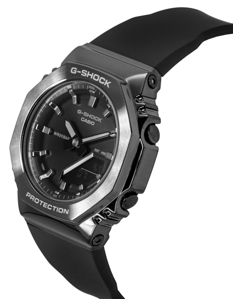 Casio G-Shock Analog Digital Bio-Based Resin Strap Black Dial Quartz GM-S2110B-8A 200M Women's Watch