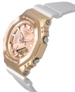Casio G-Shock Analog Digital Bio-Based Resin Strap Rose Gold Dial Quartz GM-S2100CW-7A 200M Women's Watch