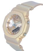 Casio G-Shock Analog Digital Bio-Based Resin Strap Rose Gold Dial Quartz GMA-P2100ST-9A 200M Women's Watch