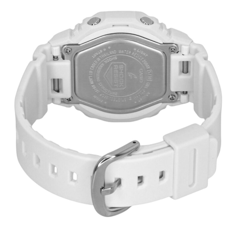 Casio G-Shock Analog Digital Bio-Based Resin Strap White Dial Quartz GMA-P2100M-7A 200M Women's Watch