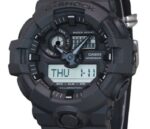 Casio G-Shock Analog Digital Eco Cloth Strap Black Dial Quartz GA-700BCE-1A 200M Men's Watch