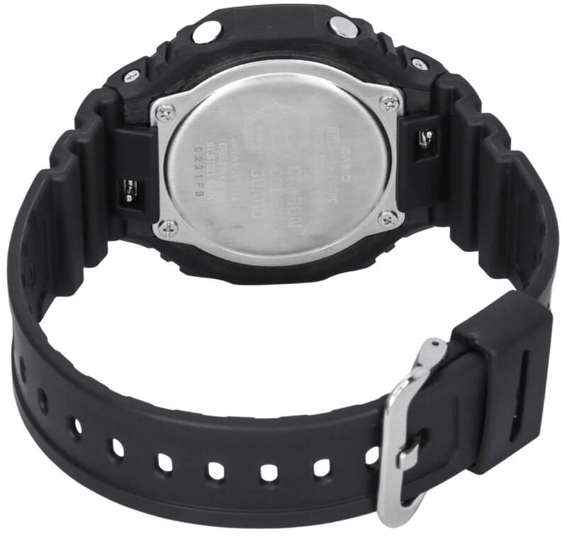 Casio G-Shock Analog Digital Resin Strap Black Dial Quartz GA-2100RC-1A 200M Men's Watch