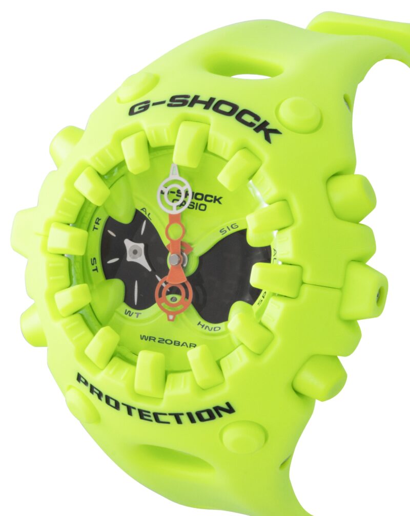 Casio G-Shock Analog Digital Resin Strap Green Dial Quartz GA-V01-9A 200M Unisex Watch