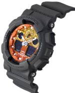 Casio G-Shock Analog Digital Resin Strap Multicolor Dial Quartz GA-100FL-8A 200M Men's Watch