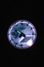 Casio G-Shock Analog Digital Resin Strap White Dial Quartz GA-2100HDS-7A 200M Men's Watch