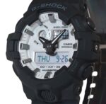 Casio G-Shock Analog Digital Resin Strap White Dial Quartz GA-700WD-1A 200M Men's Watch