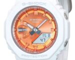 Casio G-Shock Analog Digital Seasonal Collection 2023 Orange Dial Quartz GMA-S2100WS-7A 200M Women's Watch