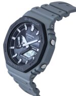 Casio G-Shock Analog Digital Smartphone Link Bio-Based Resin Strap Grey Dial Tough Solar GA-B2100LUU-8A 200M Men's Watch