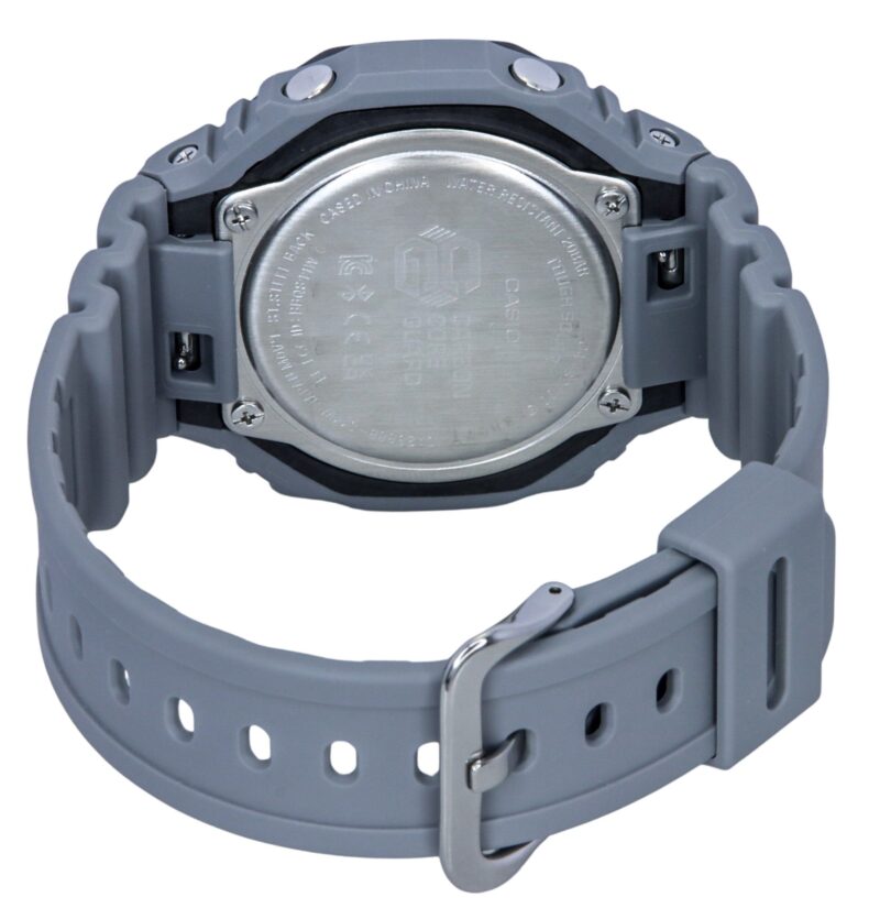 Casio G-Shock Analog Digital Smartphone Link Bio-Based Resin Strap Grey Dial Tough Solar GA-B2100LUU-8A 200M Men's Watch