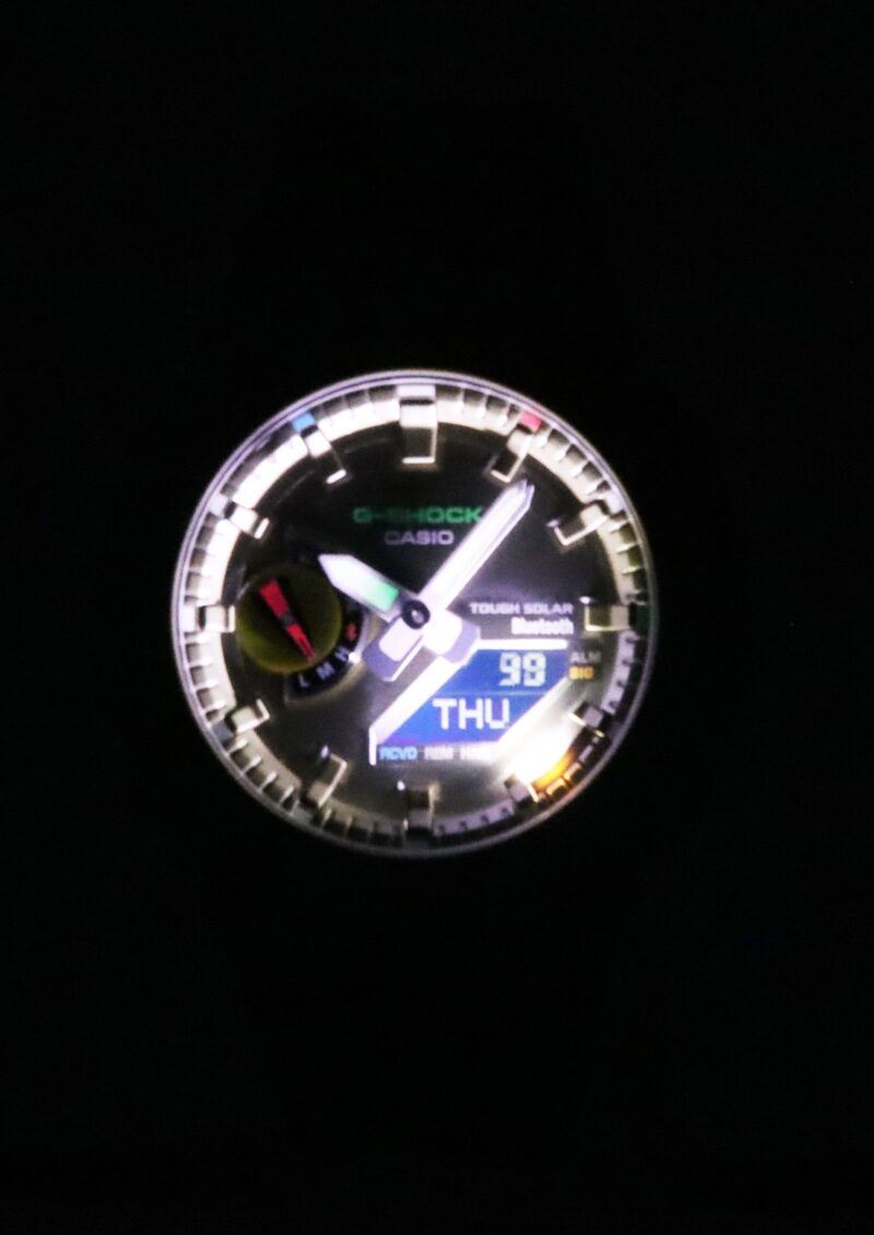 Casio G-Shock Analog Digital Smartphone Link Bluetooth Green Dial Solar GA-B2100FC-3A 200M Men's Watch