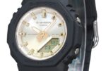 Casio G-Shock Analog Digital Sunset Glow Series Bio Based Resin Gold Dial Quartz GMA-P2100SG-1A 200M Women's Watch