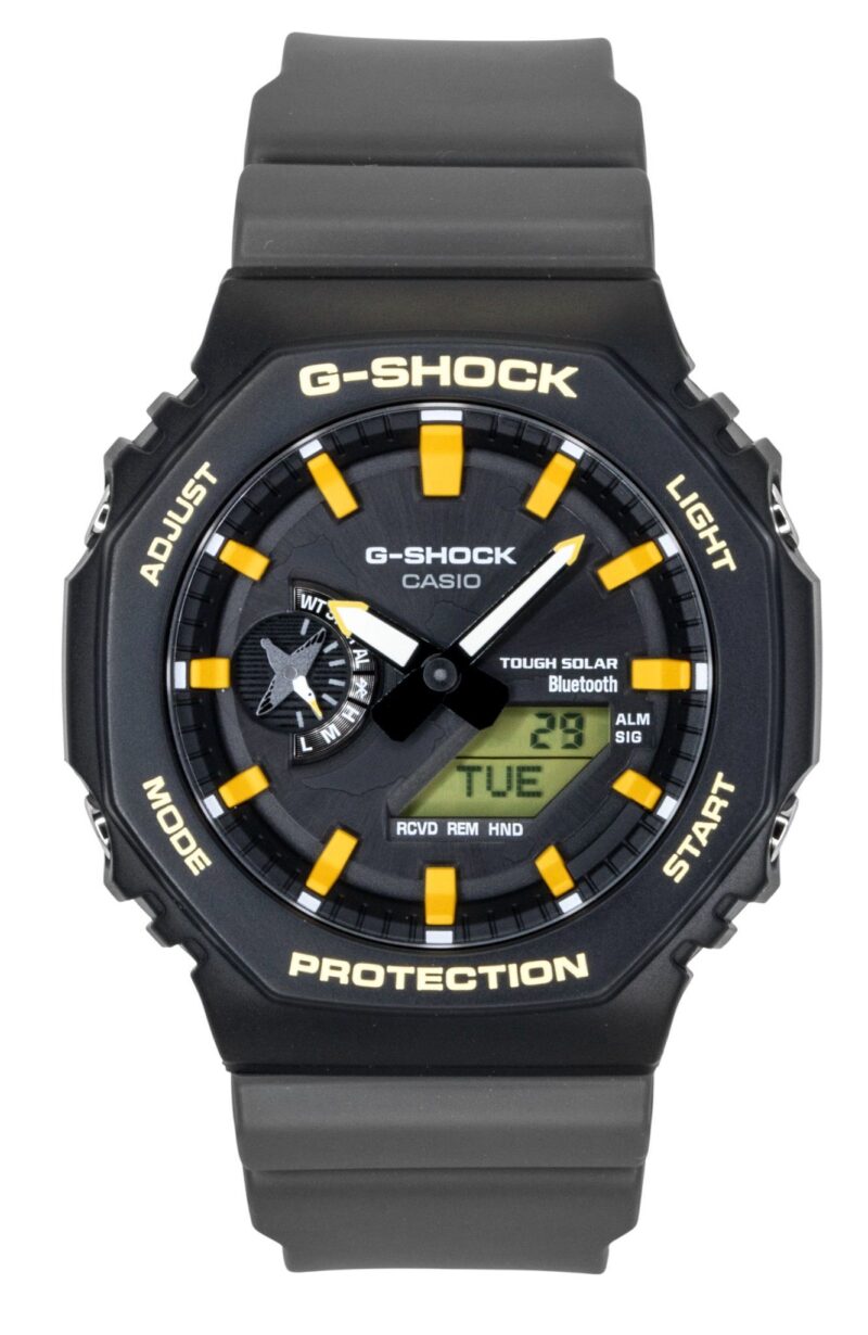 Casio G-Shock Charles Darwin Foundation Analog Digital Smartphone Link Black Dial Solar GA-B2100DF-1A 200M Men's Watch