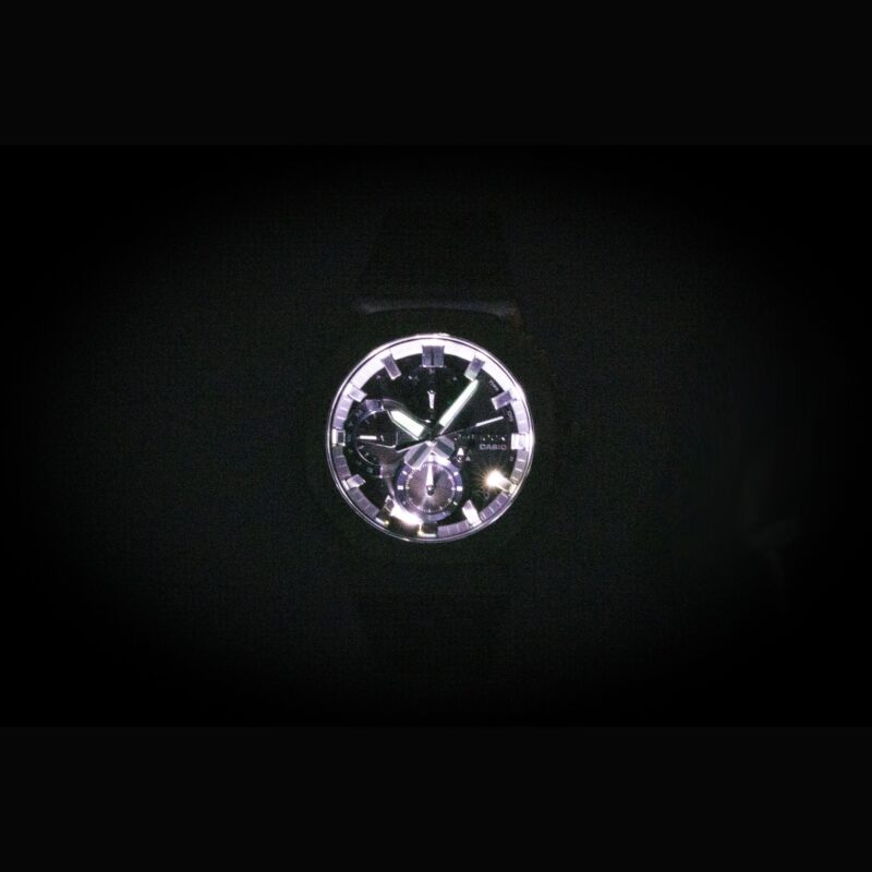 Casio G-Shock Full Metal Smartphone Link Silicone Strap Analog Black Dial Solar GMC-B2100Y-1A 200M Men's Watch