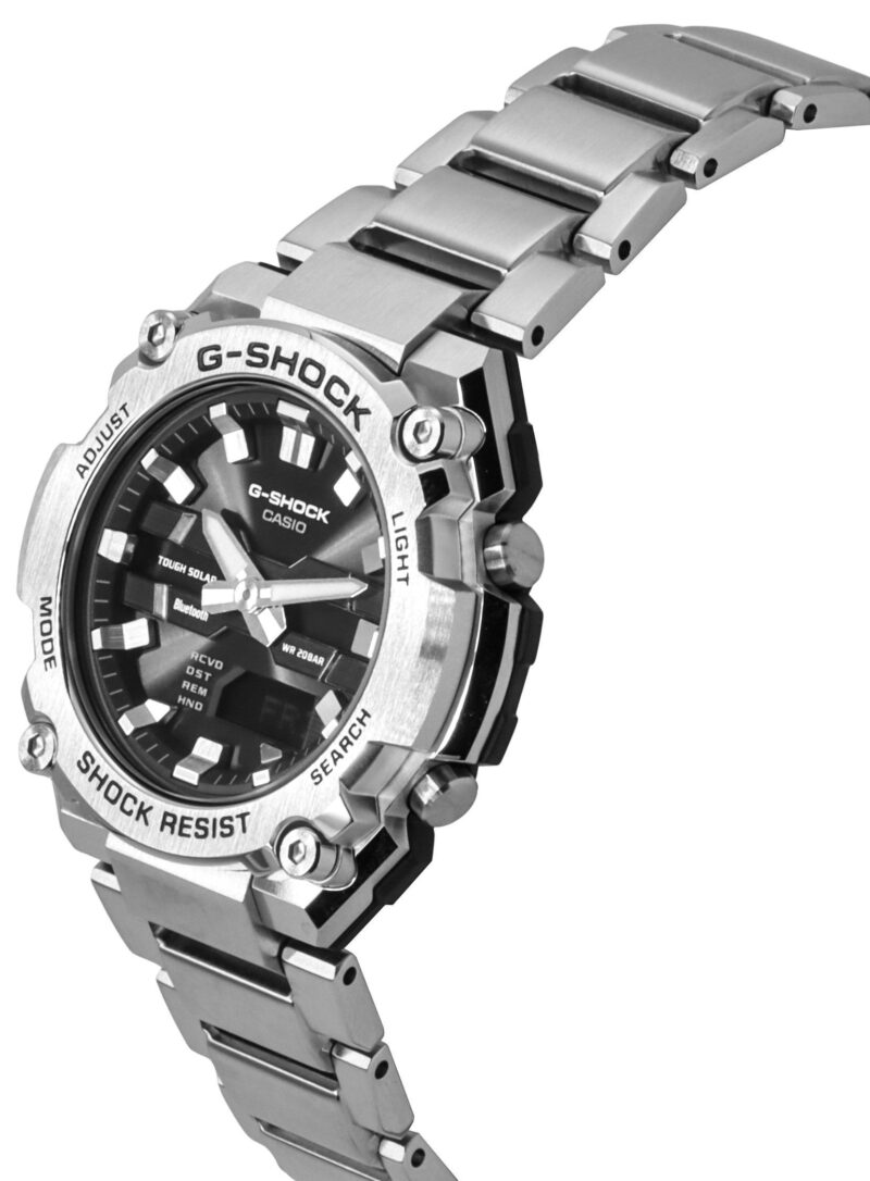 Casio G-Shock G-Steel Analog Digital Smartphone Link Black Dial Solar GST-B600D-1A 200M Men's Watch