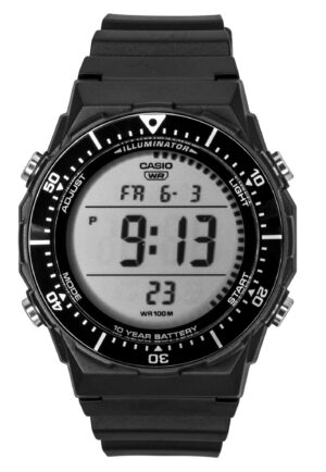 Casio Multifunctional Digital Resin Strap Quartz AE-1700H-1AV 100M Men's Watch