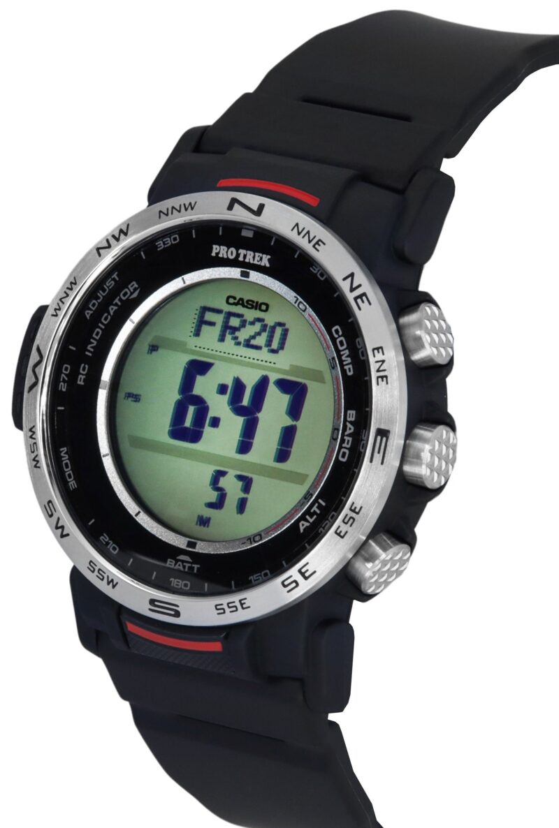 Casio Pro Trek Climber Line Digital Bio Based Resin Strap Tough Solar PRW-35-1A 100M Men's Watch