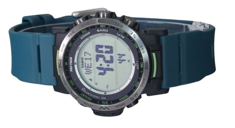 Casio Protrek Climber Line Digital Resin Strap Tough Solar PRW-35Y-3 100M Men's Watch