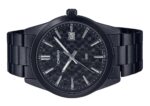 Casio Standard Analog Black Ion Plated Stainless Steel Black Dial Quartz MTP-VD03B-1A Men's Watch