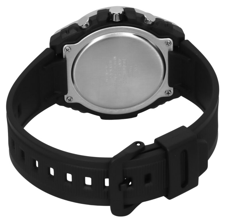 Casio Standard Analog Chronograph Resin Strap Blue Dial Quartz MWA-300H-2AV 100M Men's Watch