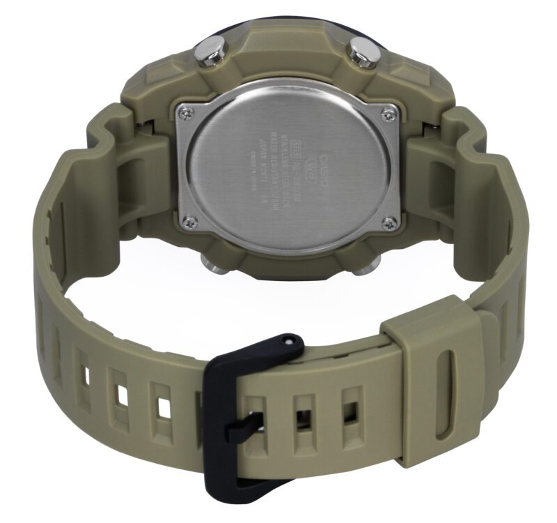 Casio Standard Analog Digital Resin Strap Black Dial Solar AQ-S820W-5AV 100M Men's Watch