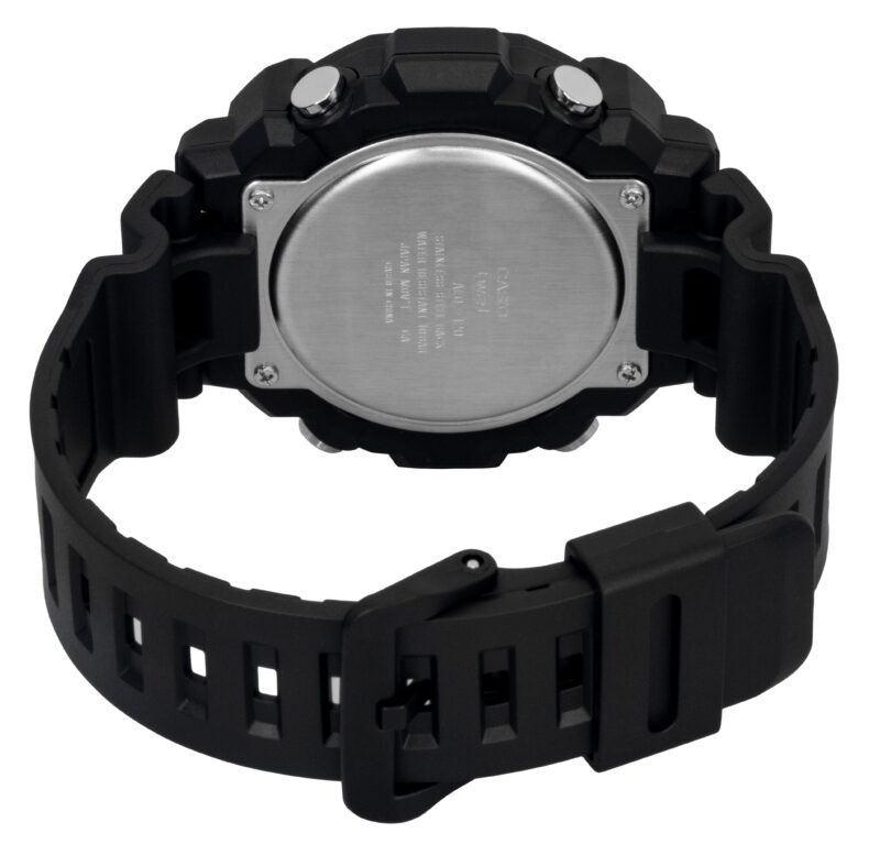 Casio Standard Analog Digital Resin Strap Grey Dial Quartz AEQ-120W-1BV 100M Men's Watch