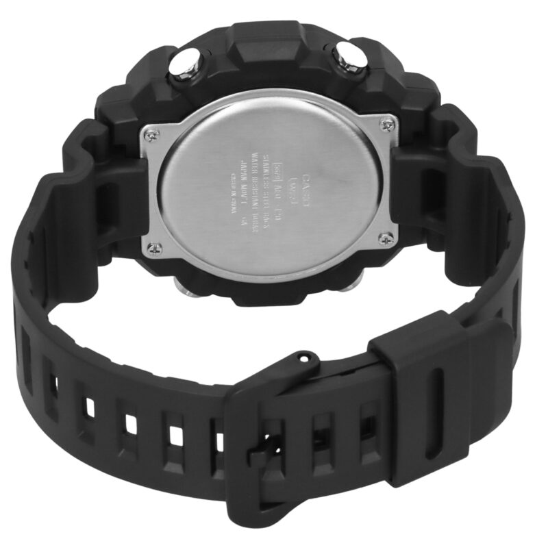 Casio Standard Analog Digital Resin Strap Silver Dial Quartz AEQ-120W-7AV 100M Men's Watch