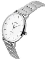 Casio Standard Analog Leather Strap Black Dial Quartz MTP-VT03L-1B Men's Watch