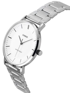 Casio Standard Analog Leather Strap Black Dial Quartz MTP-VT03L-1B Men's Watch