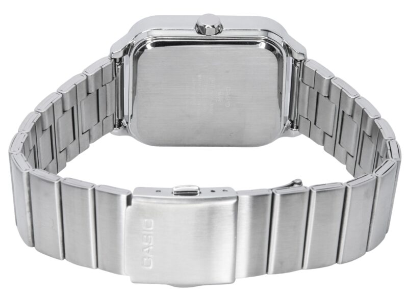 Casio Standard Analog Moon Phase Silver Dial Quartz MTP-M305D-7A Men's Watch