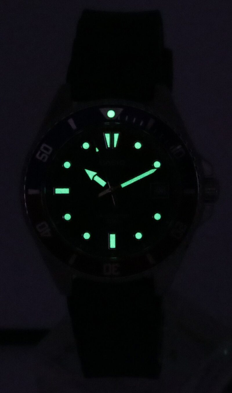 Casio Standard Analog Resin Strap Black Dial Quartz MDV-10-1A2 Men's Watch