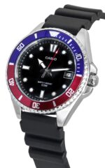 Casio Standard Analog Resin Strap Black Dial Quartz MDV-10-1A2 Men's Watch