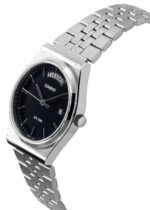 Casio Standard Analog Stainless Steel Black Dial Quartz MTP-B146D-1AV Men's Watch