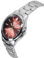 Casio Standard Analog Stainless Steel Brown Dial Solar MTS-RS100D-5A Men's Watch