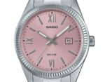 Casio Standard Analog Stainless Steel Pink Dial Quartz LTP-1302DD-4A1V Women's Watch