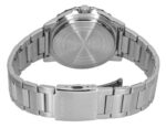 Casio Standard Analog Stainless Steel Silver Dial Quartz MTD-125D-7AV 100M Men's Watch