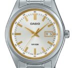 Casio Standard Analog Stainless Steel Silver Dial Quartz MTP-B180D-7AV Men's Watch