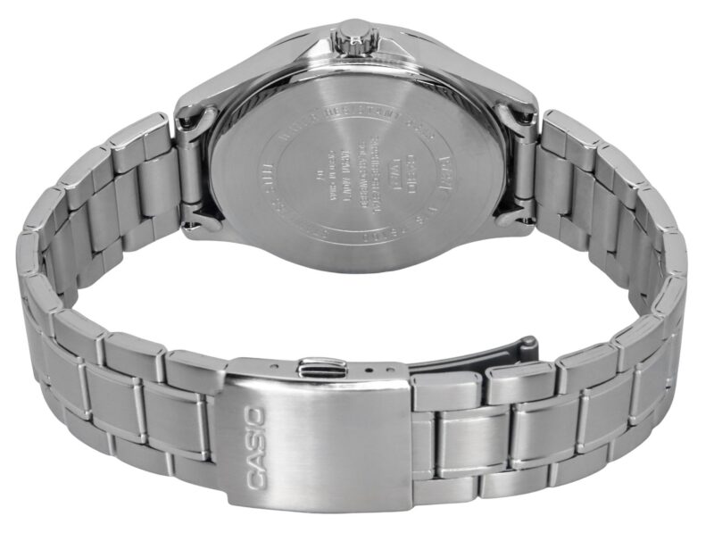 Casio Standard Analog Stainless Steel White Dial Quartz MTP-VT04D-7E Men's Watch