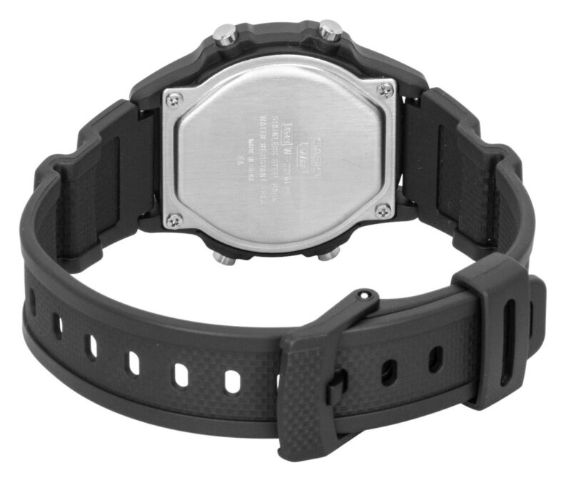 Casio Standard Digital Bio-Based Resin Strap Quartz W-220H-1A2V Unisex Watch